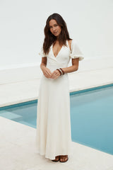 Moments Of Magic Maxikleid Creme