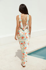 Coastal Maxi Dress Print