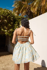 Summer Sunrise Mini Dress Multi