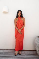MADISON THE LABEL Maxikleid Amber Flame