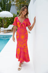 Sommerliebe Midikleid Pink