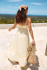 Fully Invested Maxi Dress Yellow
