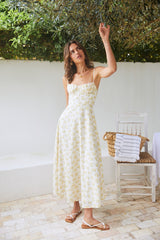 Am besten gekleideter Maxi-Kleid-Print