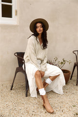 For Real Knit Jumper Beige