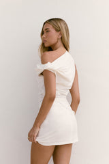 Calissa Asymmetrical Top White
