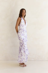 Need For Love Halter Maxi Dress Purple