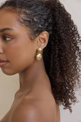 18k Gold Plated Dreams And Reality Earrings Gold