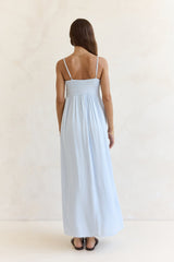 Maxikleid Highrise Skies Blau