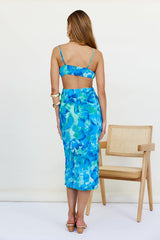 Elation Midi-Kleid Blau