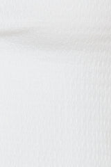 Vice Versa Crop Top White
