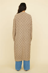 Lullaby Dreams Knit Cardigan Brown