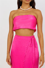 The Right Place Crop Top Pink