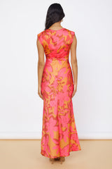 Maxikleid Radiant Skies Orange