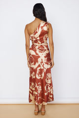 Fulfilled Dreams Maxi Dress Brown