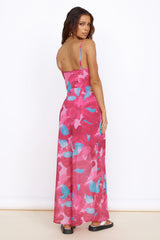 Make Up My Mind Maxi Dress Pink