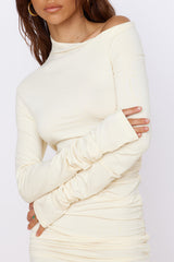 SNDYS Nyah Kleid Creme