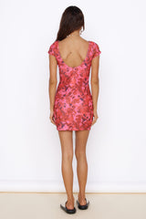 Forever Unfolding Minikleid Pink