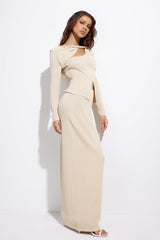 Garden of Eden Top Beige