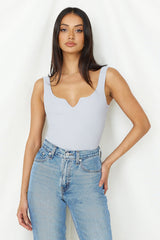 Diamond Sky Bodysuit Grey