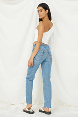 Hand On My Heart Crop Top White