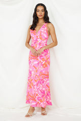 Pinky Promise Maxikleid Rosa
