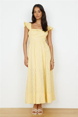 Maxikleid „Salty Air“ Gelb