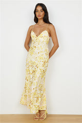 Maxikleid „For The Taking“ Gelb