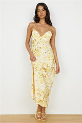 Maxikleid „For The Taking“ Gelb