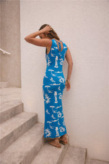 Laguna Maxikleid Blau