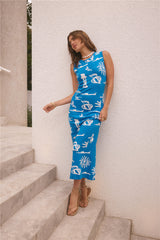 Laguna Maxikleid Blau