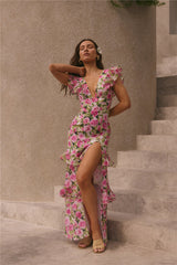 Truly Mesmerising Maxi Dress Pink