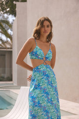FORTUNATE ONE Serena Maxikleid Blau