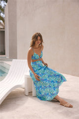 FORTUNATE ONE Serena Maxikleid Blau