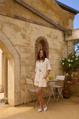 Misty Harbour Shirt Weiß