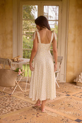 Luminous Dreams Maxikleid Weiß
