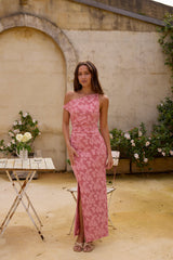 Breeze of Pink Maxikleid Pink