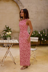 Breeze of Pink Maxikleid Pink