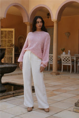 Mikale Knit Jumper Pink