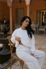 Fior Nights Jumper in White
