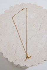 18K Gold Plated La Luna Necklace Gold