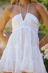 Adorations Mini Dress White