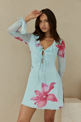 Fields Of Grace Minikleid Blau