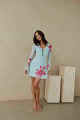 Fields Of Grace Minikleid Blau