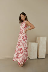Haute Horizons Maxi Dress Pink