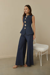 Seafarer Denim Set Navy