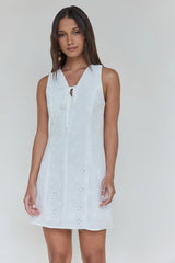 Darling Days Mini Dress White