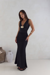 Somewhere She Shines Bodysuit Black