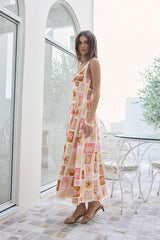 Posi Postcards Maxikleid mit Print