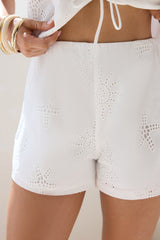 Breathe For You Shorts White