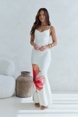 Holding On Tight Maxikleid Creme